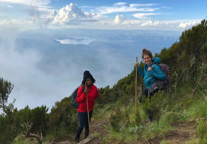 Hiking Mount Muhabura in Mgahinga Gorilla National Park