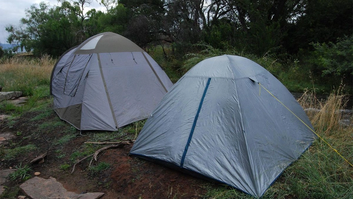 Camp at Lake Mburo National Park