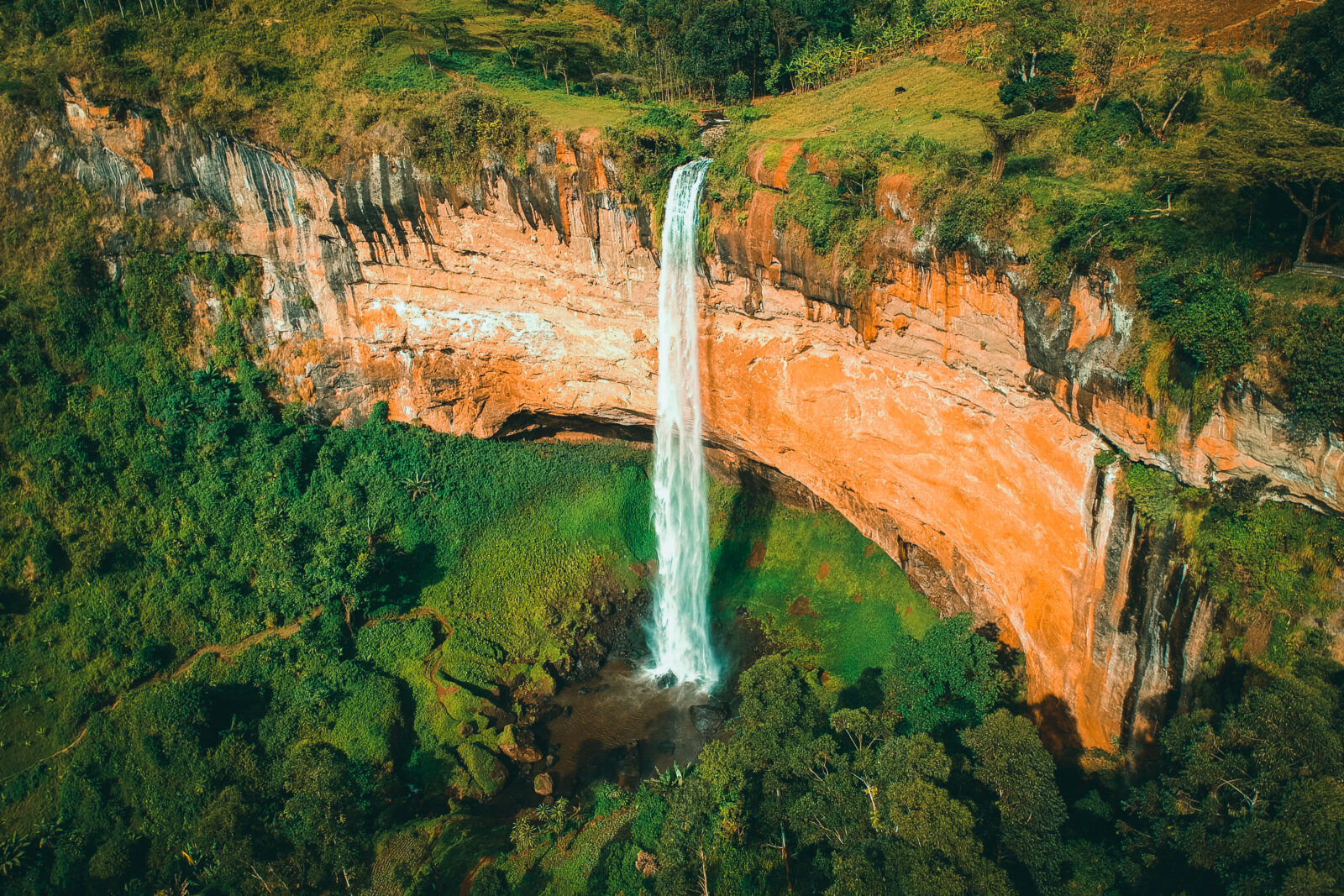 waterfalls in uganda sipi falls
