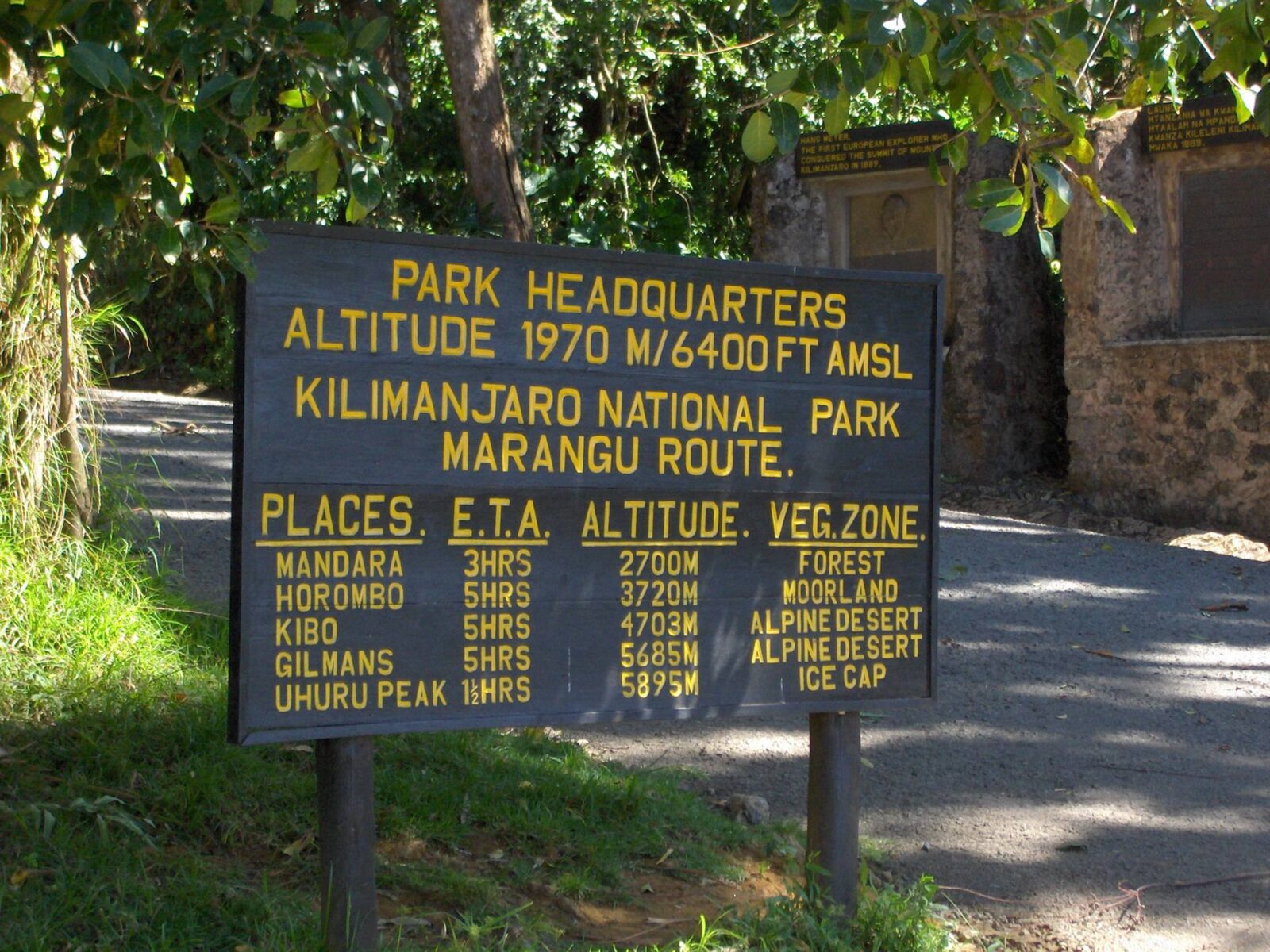 6 Days Marangu Route – Climb Mount Kilimanjaro